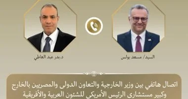 وزير الخارجية المصري يتواصل مع مستشار ترامب لبحث التطورات الإقليمية وتعزيز العلاقات الثنائية