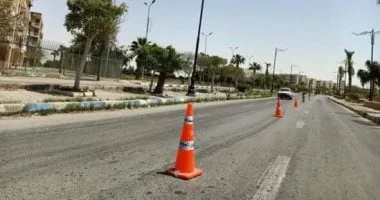 غلق مؤقت لطريق الواحات على 4 مراحل: 10 دقائق تفصل بين كل إغلاق لضمان سير الأعمال