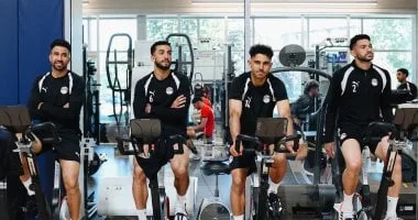 منتخب مصر يعزز لياقته في صالة الجيم قبيل مواجهة نيوزيلندا في كأس العالم 2026