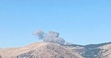 تصعيد عسكري غير مسبوق: الاحتلال الإسرائيلي يشن غارات عنيفة على مرتفعات "علي الطاهر" في لبنان