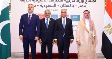 وزير الخارجية: مجموعة الأطراف الأربعة تعزز الأمن والاستقرار الإقليمي من خلال منصة تشاور فعالة