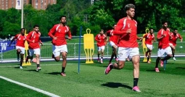منتخب مصر يخوض تدريبات استشفائية مكثفة استعدادًا لمواجهة إيران في كأس العالم