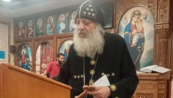 نهضة كنيسة مارمينا بحلوان تختتم بحضور الأنبا أبانوب وعظة عن الإيمان والتضحية
