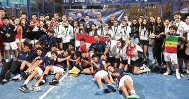 مصر تحقق إنجازًا تاريخيًا بتتويجها بكأس أفريقيا للبادل للناشئين في الإسكندرية