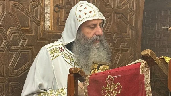 قداس إلهي مميز بدير السيدة العذراء المحرق بقيادة الأنبا غبريال والأنبا بيجول