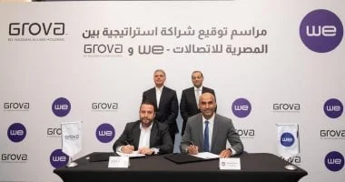 المصرية للاتصالات تعزز استثماراتها في المدن الذكية عبر اتفاقية جديدة مع جروفا لتطوير البنية التحتية الرقمية