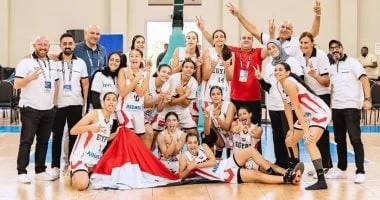 منتخب ناشئات السلة يستعد للانطلاق إلى ألمانيا في 5 يوليو لمنافسة كأس العالم