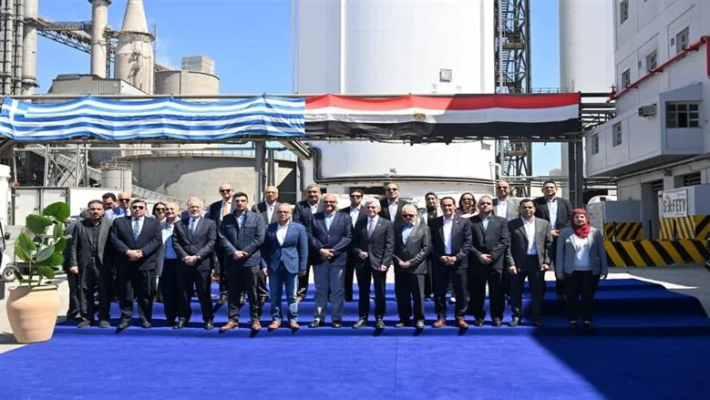 افتتاح صومعتي تصدير جديدتين لشركة تيتان مصر بالإسكندرية لتعزيز صناعة الأسمنت المحلية