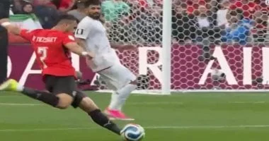تعادل مثير بين مصر وإيران 1-1 في الشوط الأول من مباراة كأس العالم 2026