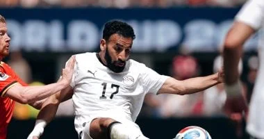 منتخب مصر يتقدم باحتجاج إلى فيفا لضمان مشاركة مهند لاشين في مواجهة أستراليا