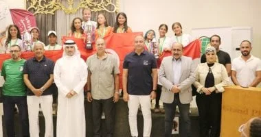 مصر تتصدر الناشئين وتونس تتألق في فئة الناشئات بختام البطولة العربية للتنس