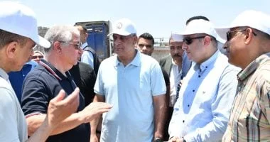جمبلاط يواصل جولاته الميدانية في دمياط لمتابعة مشروعات حياة كريمة وتعزيز خدمات الصرف الصحي