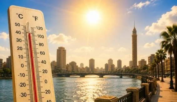 موجة حر شديدة ورطوبة مرتفعة تسيطر على أجواء مصر غدًا الإثنين 29 يونيو 2026