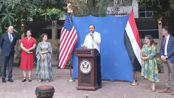 وزير دبلوماسية السفارة الأمريكية في القاهرة: العلاقات المصرية الأمريكية نموذج للتعاون المثمر
