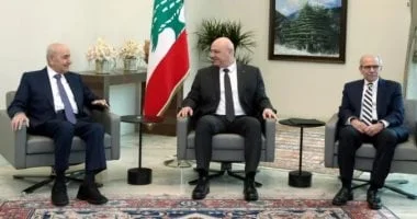 سلام وبري يتعهدان بحماية السلم الأهلي ومنع الانقسامات الوطنية في لبنان