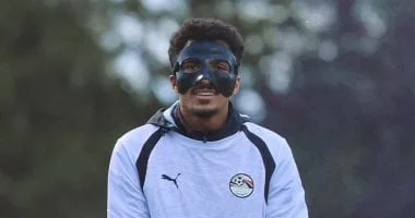 حسام عبد المجيد يتألق بالواقي الطبي في تدريبات منتخب مصر استعدادًا لمواجهة أستراليا في كأس العالم 2026