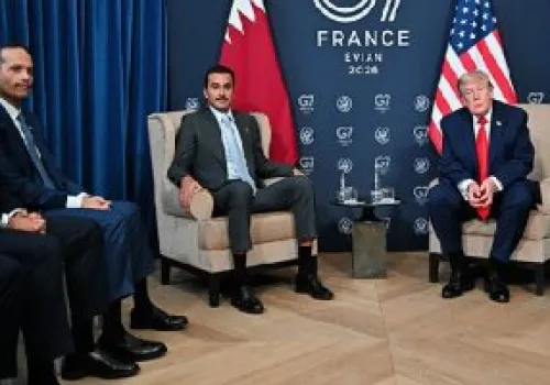 أمير قطر: نأمل في نتائج إيجابية من المفاوضات الأمريكية الإيرانية لتعزيز الأمن والاستقرار العالمي