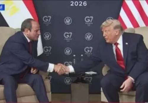 ترامب: مصر شريك استراتيجي يحظى باحترام العالم ورئيسها صديق مقرب