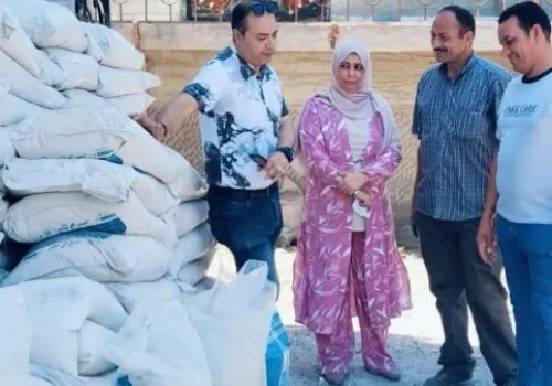 حملة مكثفة في كفر الشيخ تضبط أكثر من 6 أطنان من الأسمدة المدعومة المهربة والمغشوشة