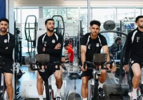 منتخب مصر يعزز لياقته في صالة الجيم قبيل مواجهة نيوزيلندا في كأس العالم 2026