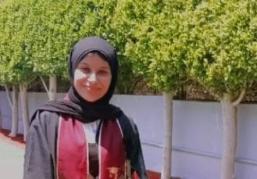 بيسان محمد فوزي تحصد الدرجة النهائية بالإعدادية في الجيزة وتطمح للتميز في الثانوية العامة