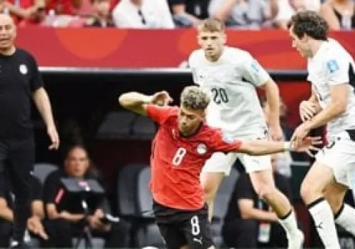 منتخب مصر يتأخر أمام نيوزيلندا في كأس العالم 2026 خلال استراحة شرب المياه