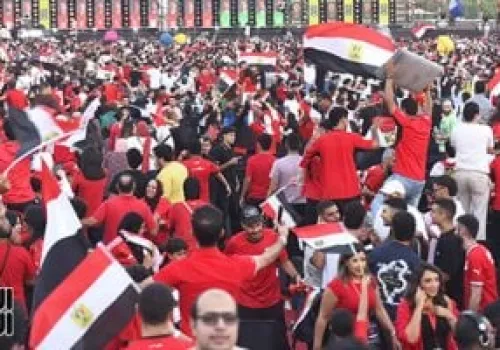 احتفالات جماهيرية عارمة في "EFZ" بالعاصمة الإدارية بعد انتصار منتخب مصر في كأس العالم 2026