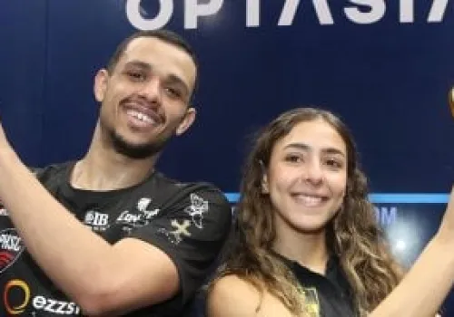 مصطفى عسل وهانيا الحمامي يتألقان في تصنيف الاسكواش العالمي: مصر تهيمن على المراتب الأولى