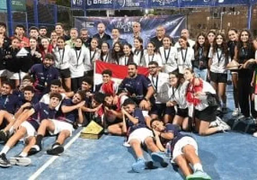 مصر تحقق إنجازًا تاريخيًا بتتويجها بكأس أفريقيا للبادل للناشئين في الإسكندرية