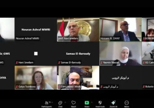 اجتماع استراتيجي بين وزارة الري وشركة كوكاكولا العالمية لمشروع تحلية مياه الصرف الزراعي