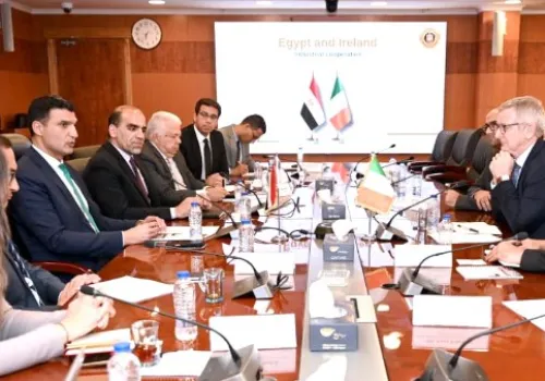مصر وأيرلندا تعززان التعاون الصناعي في مجالات التكنولوجيا الخضراء والدواء المتقدم