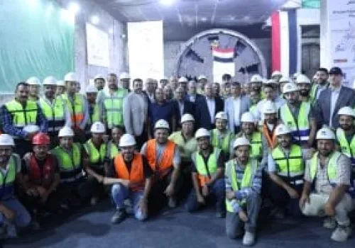 وزير النقل يشهد إنجازاً جديداً بخروج ماكينة الحفر الثانية للخط الرابع لمترو الأنفاق في محطة المساحة