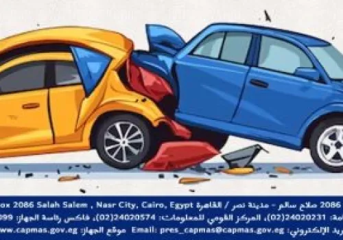 زيادة مقلقة: 10.8% ارتفاع في وفيات حوادث الطرق بمصر عام 2025