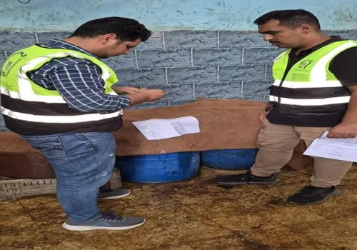 حملة تفتيشية تكشف عن منشأة غير مرخصة ومواد سمكية فاسدة في الدقهلية لضمان سلامة الغذاء