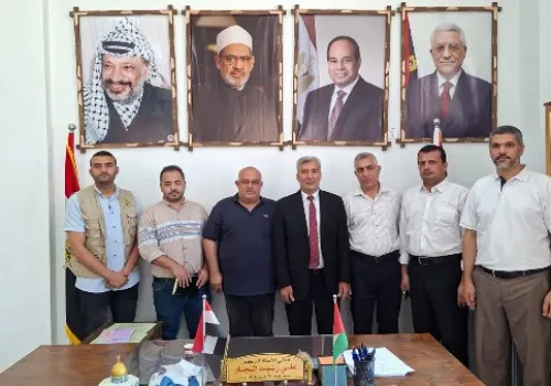 زيارة رفيعة المستوى تبحث سبل تعزيز التعاون التعليمي في المعاهد الأزهرية بفلسطين