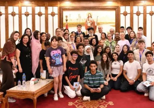 البابا تواضروس الثاني يستقبل وفد مدرسة جينيسيس الدولية لتعزيز الروابط الثقافية والتعليمية