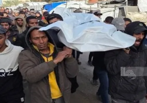 استشهاد فلسطيني وجرحى في قصف إسرائيلي على تجمع سكاني شمال غزة