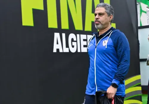 نجل معتمد جمال يعبر عن استيائه من مجلس الزمالك بسبب التعاقد مع مدرب أجنبي