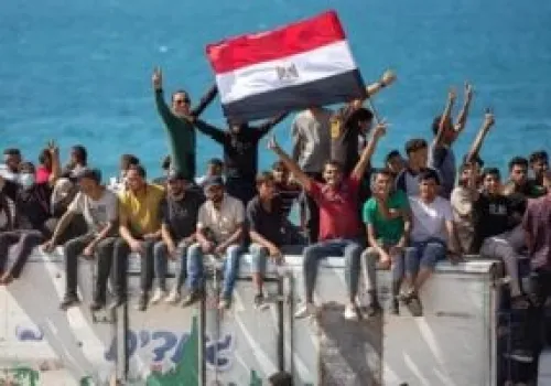 فرحة النازحين في غزة: هتافات دعم لمصر بعد تأهلها إلى دور الـ32 في كأس العالم