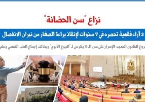 مصر: آراء فقهية متباينة حول سن الحضانة في ظل تصاعد النزاعات الأسرية