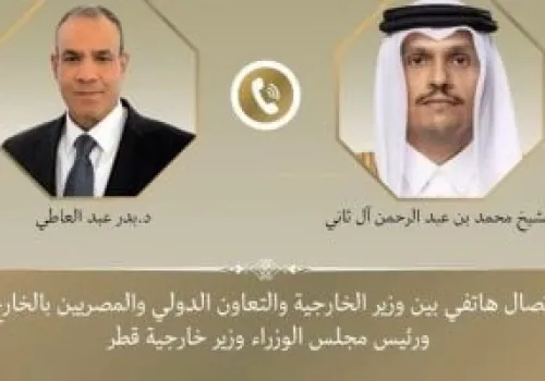 وزير الخارجية المصري والقطري يؤكدان أهمية الاتفاق الإطاري لتعزيز استقرار لبنان