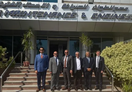 مصر للطيران تعزز شراكاتها الدولية في صيانة الطائرات مع زيارة وفد الاتحاد الهندسية الإماراتية