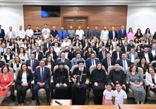 البابا تواضروس الثاني يلتقي قيادات ملتقى التوظيف ويؤكد دعم الكنيسة لتمكين الشباب