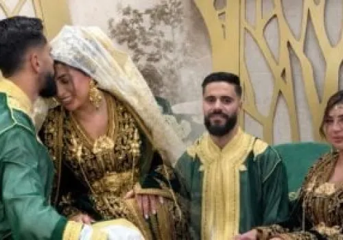 محمود بنتايج يحتفل بزفافه الثاني على سندس أحمد سليمان في أجواء عائلية بالمغرب
