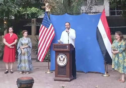 وزير دبلوماسية السفارة الأمريكية في القاهرة: العلاقات المصرية الأمريكية نموذج للتعاون المثمر