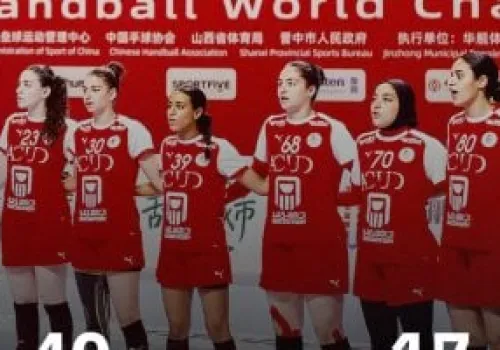 منتخب شابات اليد يحقق انتصاراً ساحقاً على باراجواي في كأس الرئيس ببطولة العالم