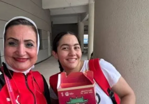 سرمدة دعبس تتألق كأفضل لاعبة في انتصار مصر الساحق على باراجواي بكأس العالم لشابات اليد