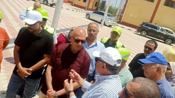نائب وزيرة الإسكان يزور مشروعات مياه الشرب والصرف الصحي بمطوبس كفر الشيخ لتعزيز الخدمات للمواطنين