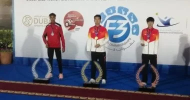 عبد الرحمن أحمد يحصد فضية القفز بالزانة في بطولة شمال أفريقيا لألعاب القوى في تونس