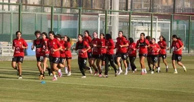 منتخب مصر النسائي لكرة القدم يواصل تدريباته الحماسية استعدادًا لبطولة أفريقيا في المغرب